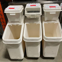 3 x Winco WCN-IB-21 Ingredient bins (2)