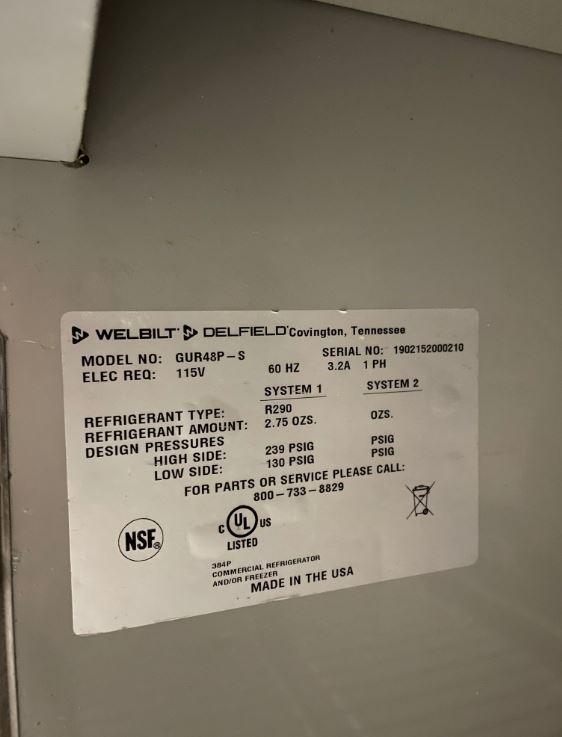 Delfield GUR48BP-S Undercounter Cooler (4)