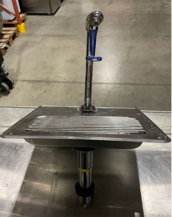 T&S B-123 Glass filler and drip pan (2)