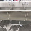 Three Compartment Sink & Faucet (2)