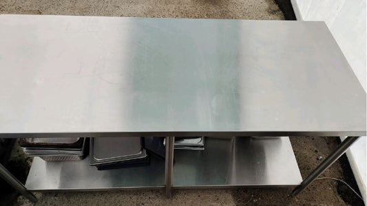 Worktable with Bottom Shelf (2)
