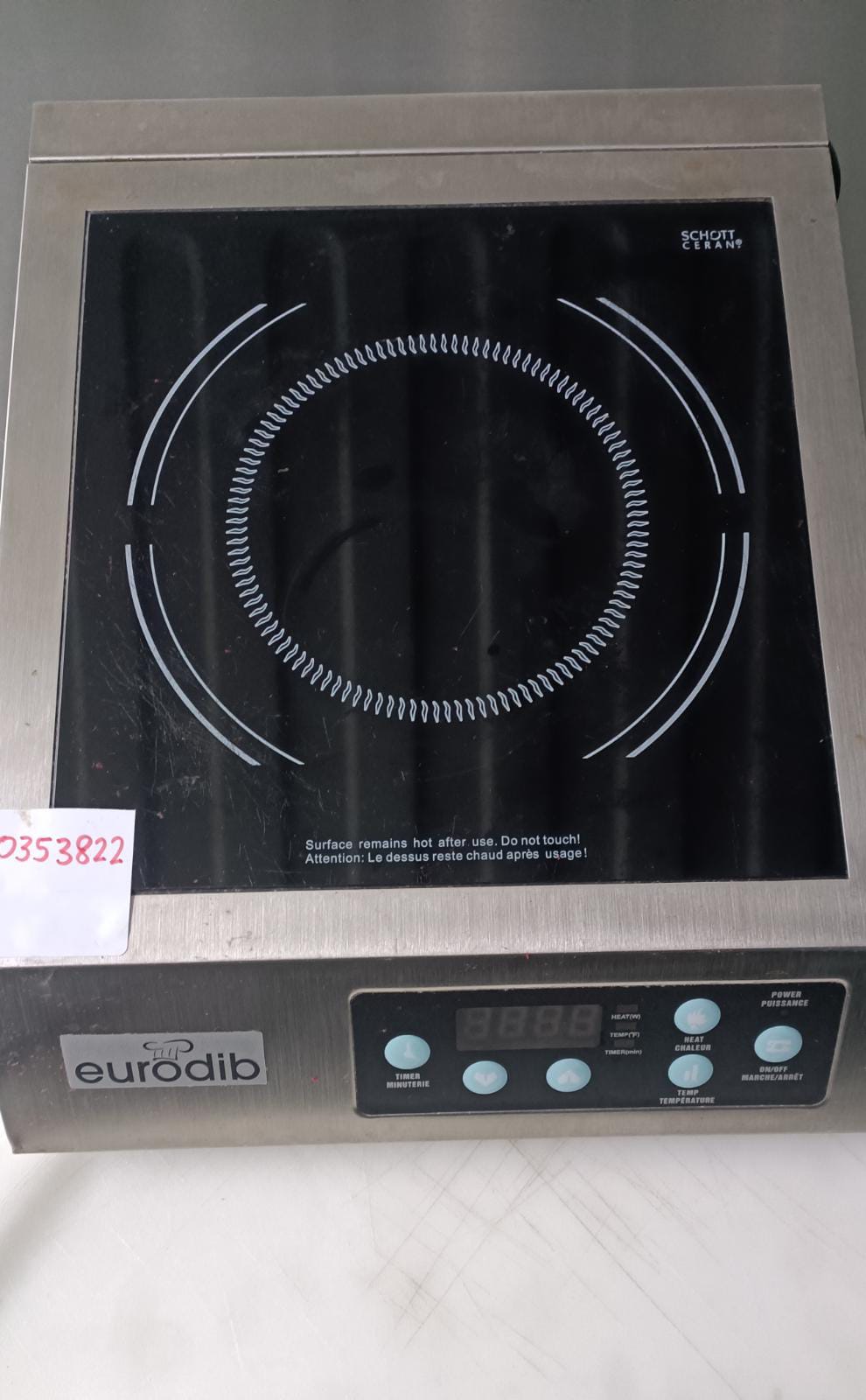 Eurodib F-IH-01SS Induction Range (2)