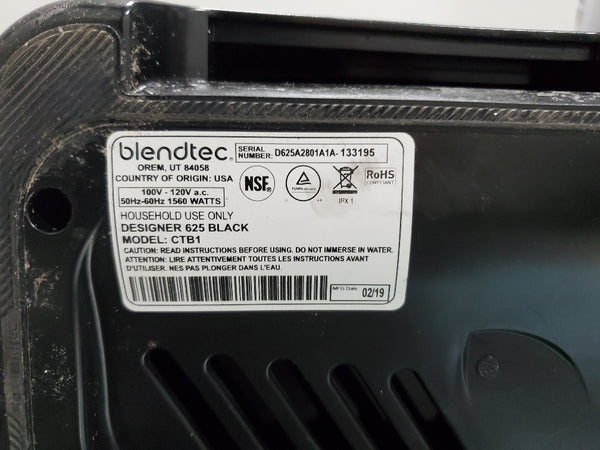 Blendtec CTB1 625 Blender (4)