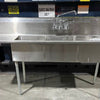 Three Compartment Sink with Drainboard (2)
