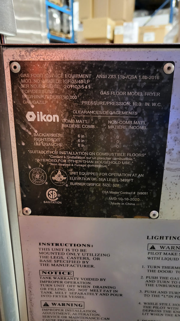 Ikon IGF-35/40 Fryer (5)