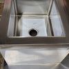 Omcan Mop sink with drain basket (3)