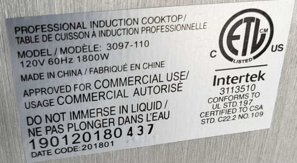 Eurodib IHE3097-120 Induction Cooker (3)