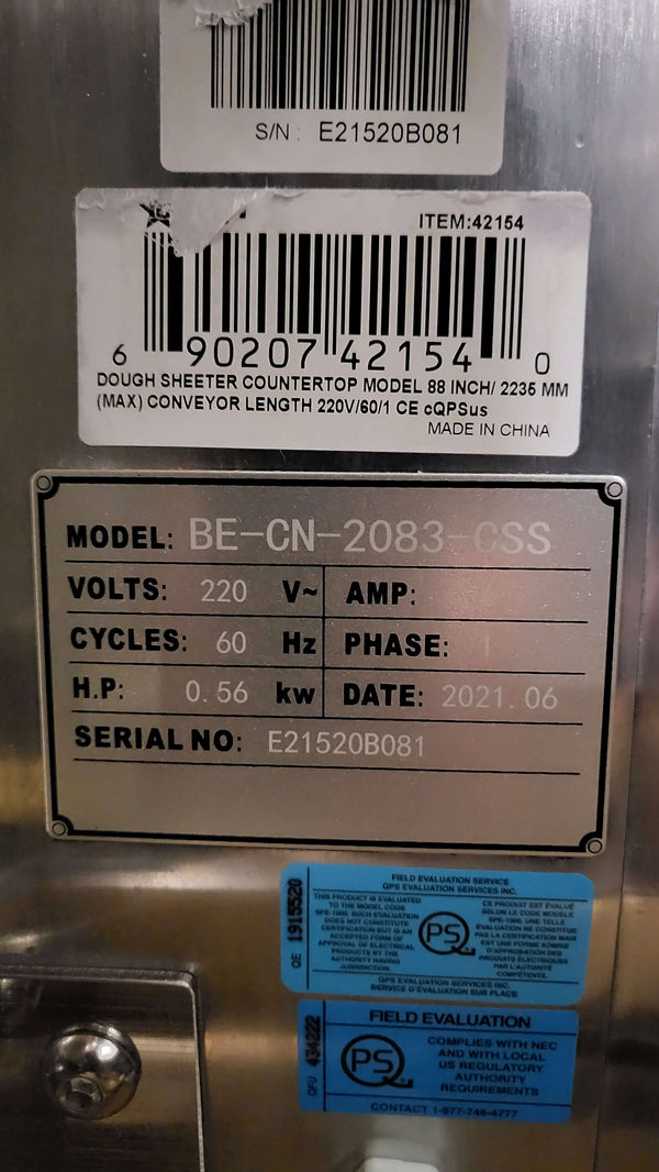 Omcan BE-CN-2083-CSS Reversible Sheeter (4)