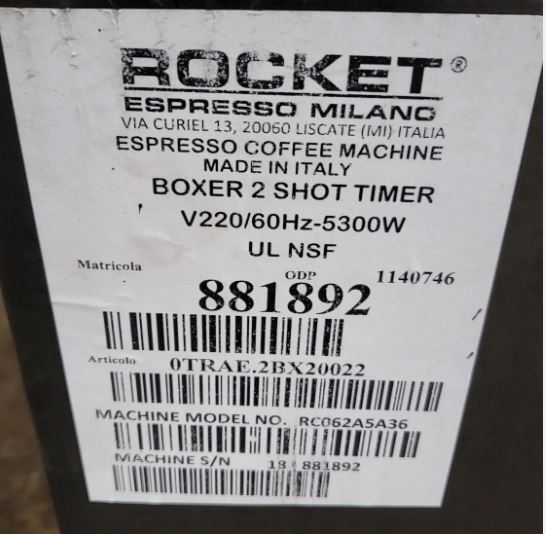 Rocket Two Group Espresso Boxer Timer (4)