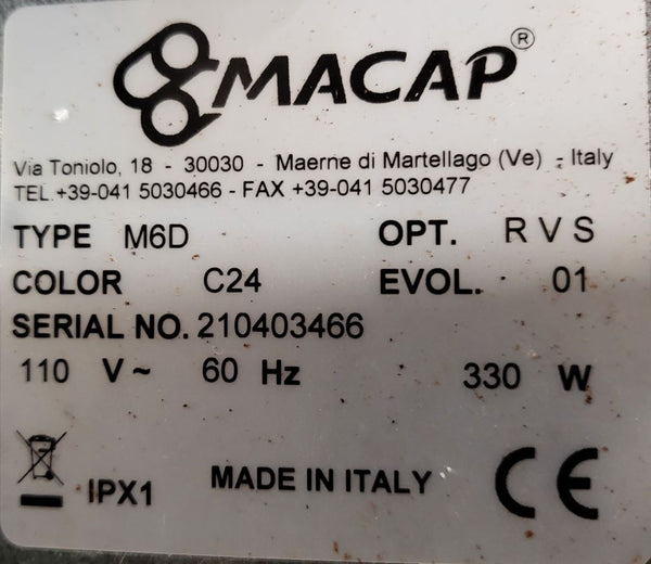 Macap M6D On Demand Burr Grinder - Red (4)