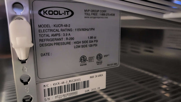 Kool-It KUCR-48 Undercounter Cooler (6)