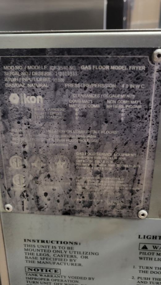 Ikon IGF-35/40  Fryer (5)