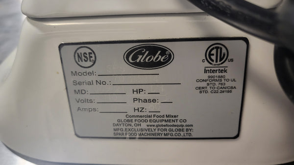 Globe SP8 Countertop Mixer (4)