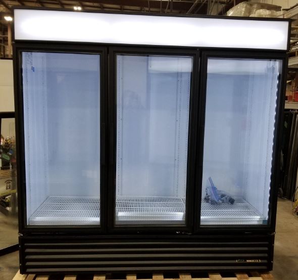 True GDM-72 3 Door Fridge