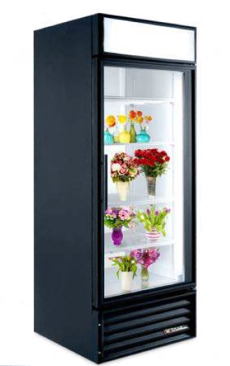 True GDM-26 1 Floral Glass Door Fridge - Refurbished